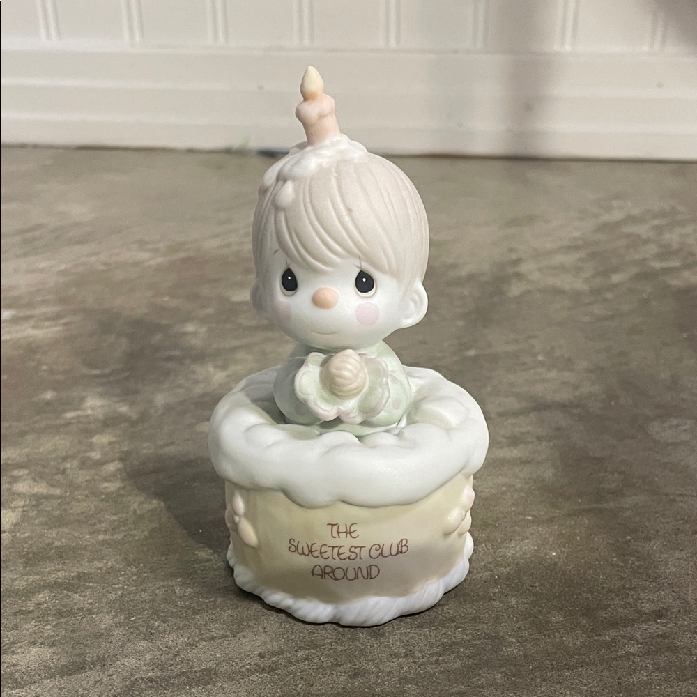 Precious Moments Pastel Cake Topper Figurine